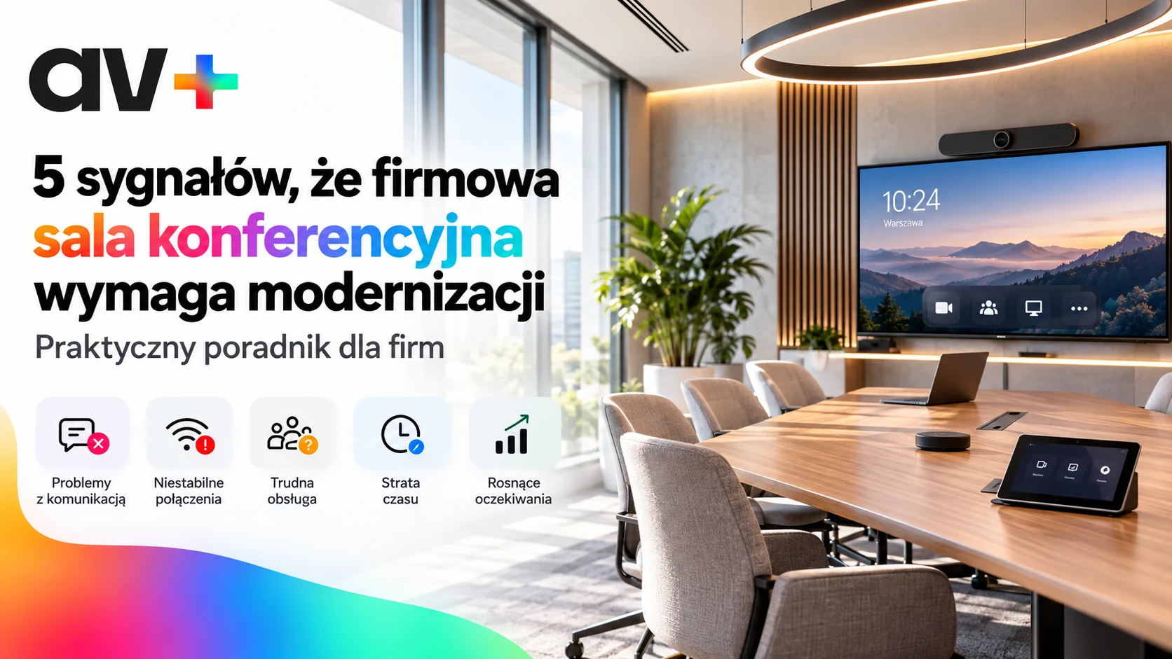 modernizacja sali konferencyjnej