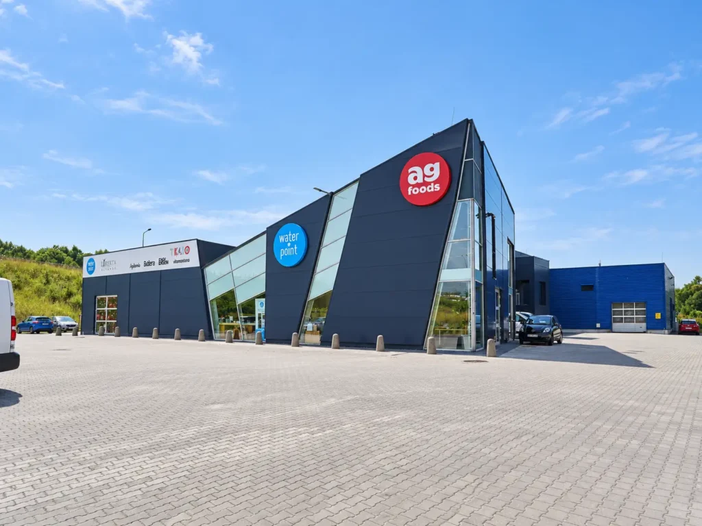 Siedziba AG FOODS – widok budynku
